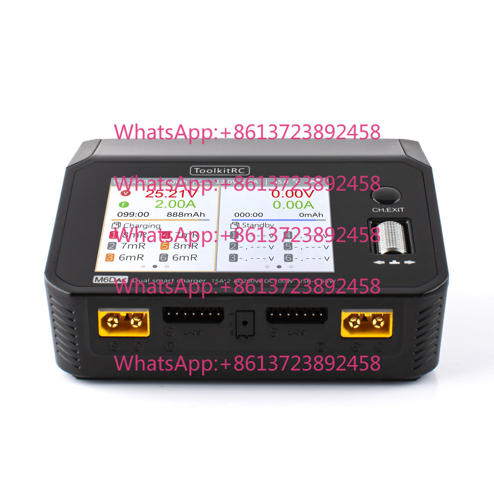 Toolkitrc M6Dac Smart Charger - ToolkitRC M6DAC – многофункциональное быстрое зарядное