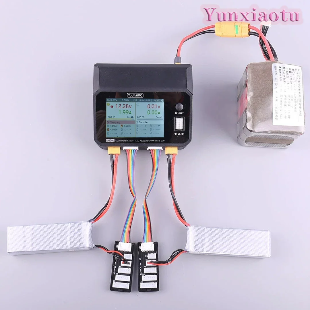 ToolkitRC M6DAC – двухканально – обзор и цена Toolkitrc M6Dac Smart Charger