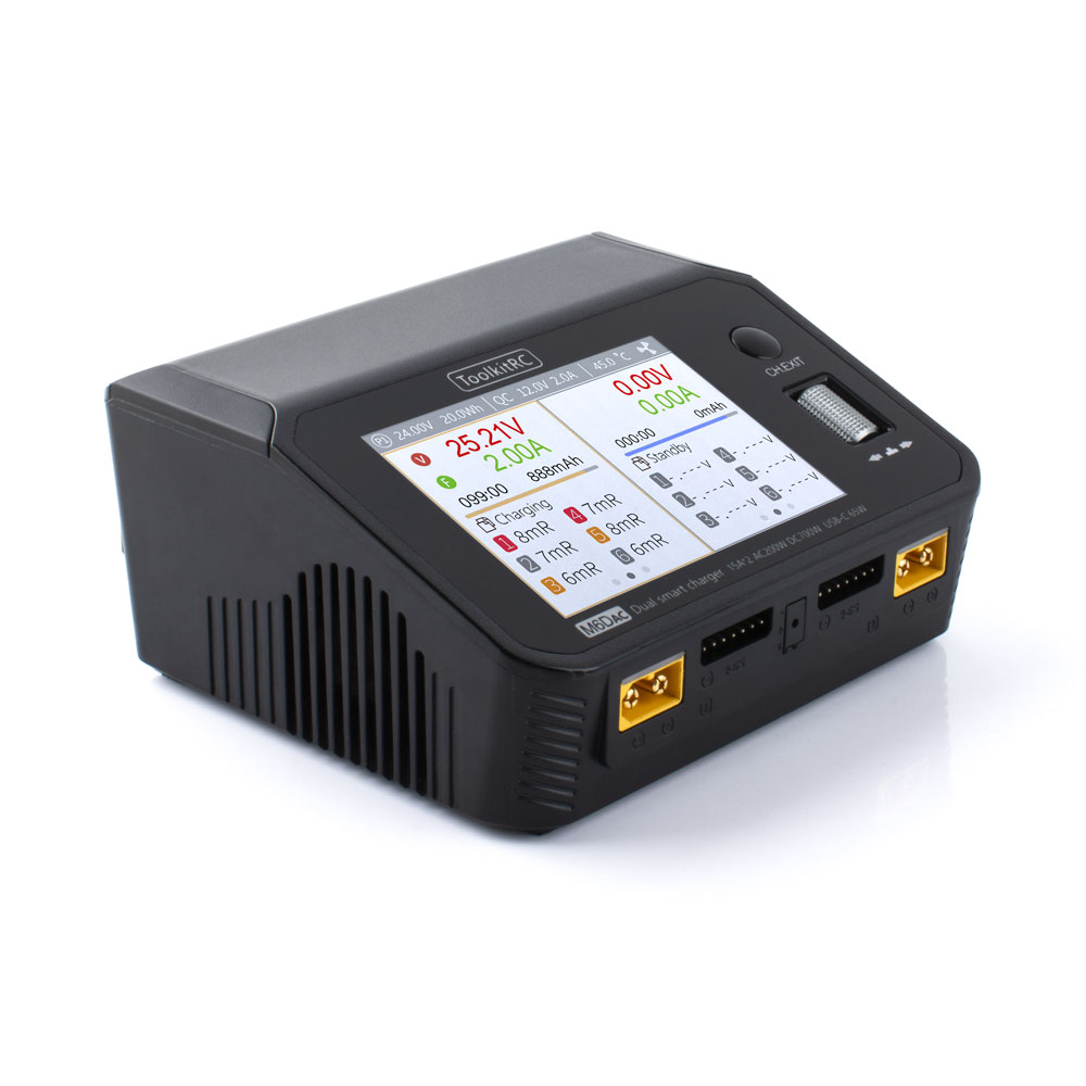 ToolkitRC M6DAC – многофункцио – обзор и цена Toolkitrc M6Dac Smart Charger