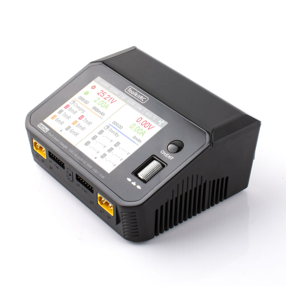 ToolkitRC M6DAC – многофункцио – обзор и цена Toolkitrc M6Dac Smart Charger
