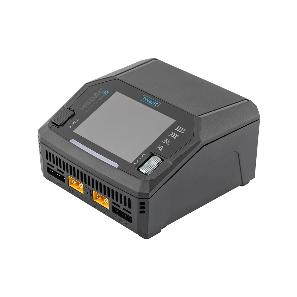 ToolkitRC M6DAC PRO V2 – двухк – обзор и цена Toolkitrc M6Dac Smart Charger
